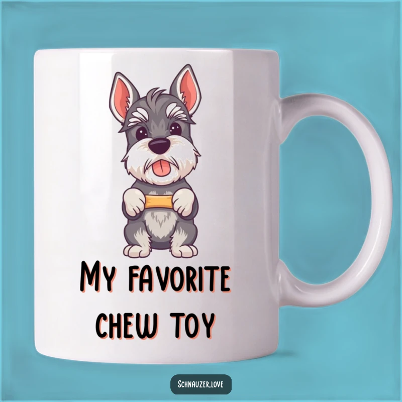 Funny Schnauzer Bone Mug - The Perfect Proud Dog Gift for Schnauzer Lovers